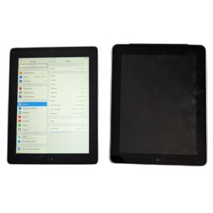 Lot of 2 Apple iPad (3rd Generation) A1416 16 GB & A1337 (1st Generation)